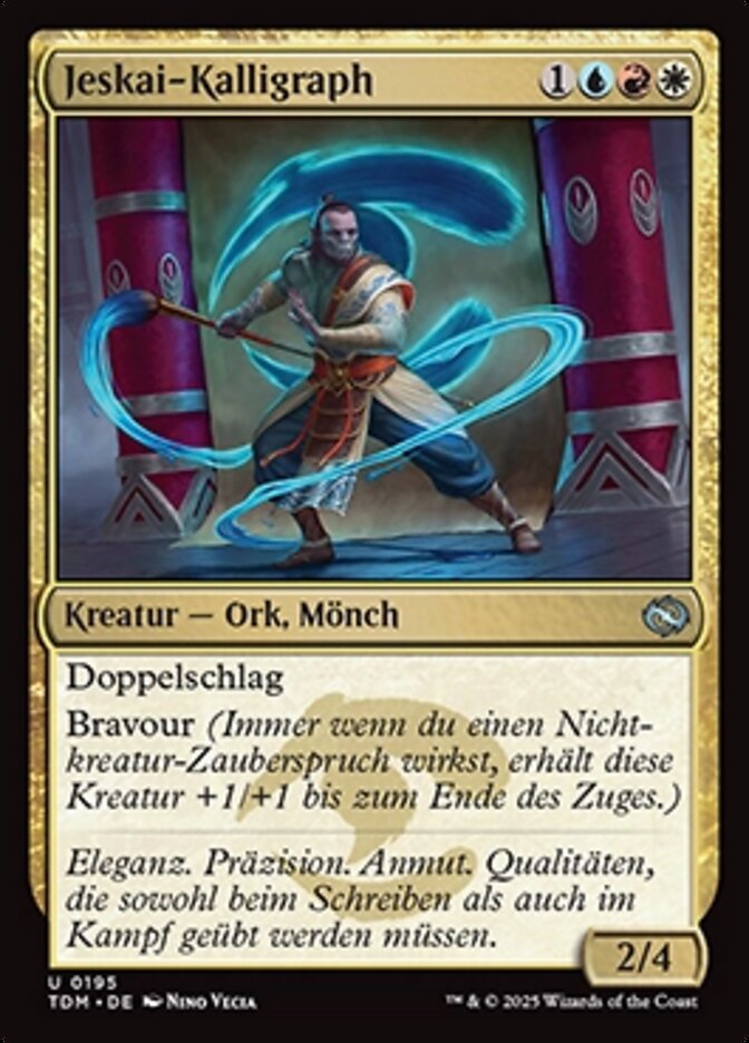Jeskai-Kalligraph