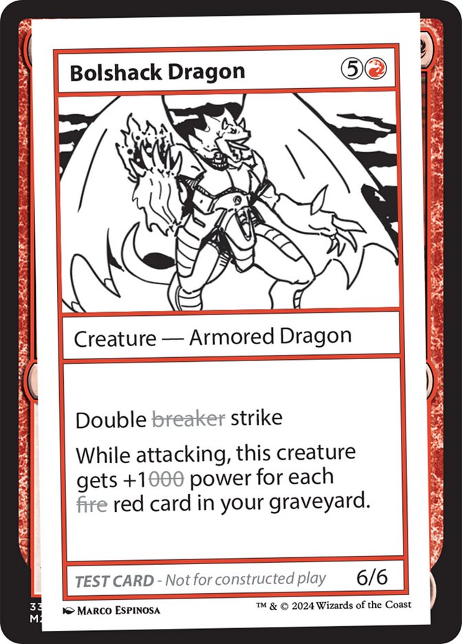 Bolshack Dragon (Mystery Booster 2 #322)