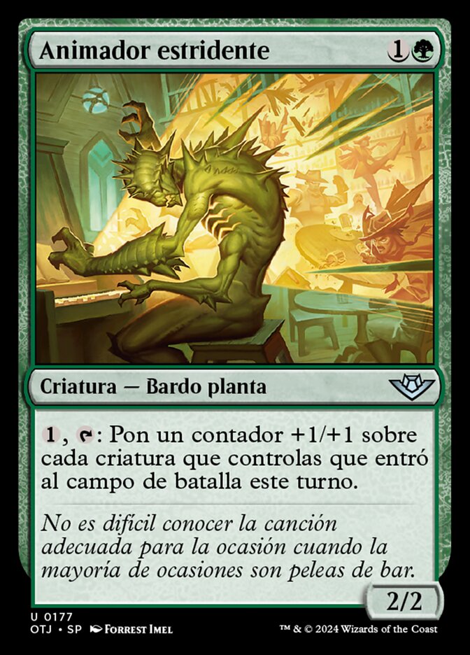 Animador estridente