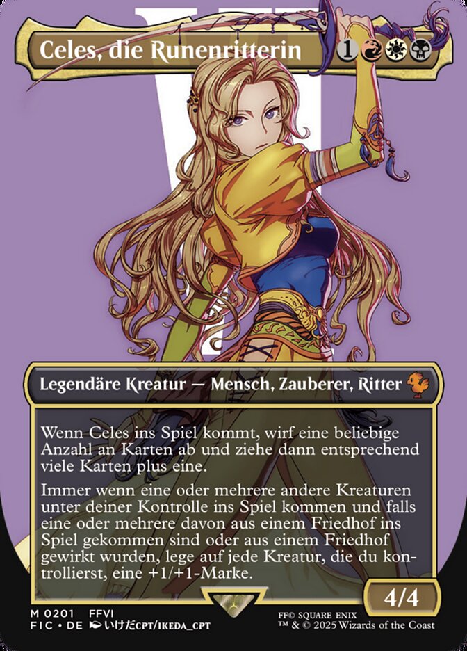 Celes, die Runenritterin