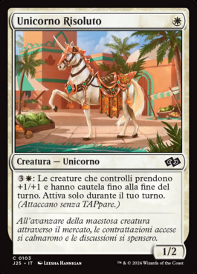 Unicorno Risoluto
