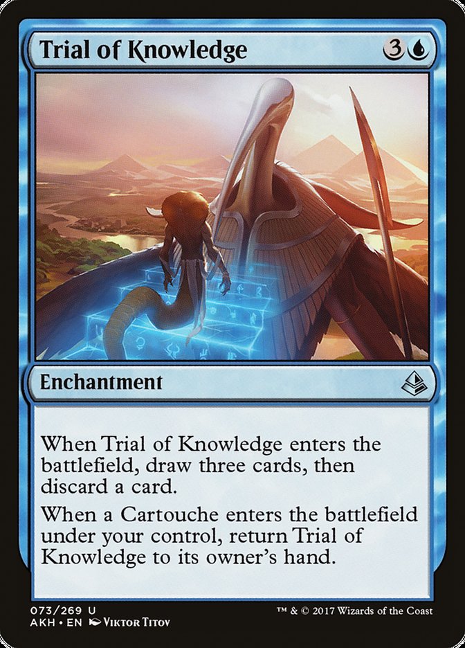 Trial of Knowledge (Amonkhet #73)