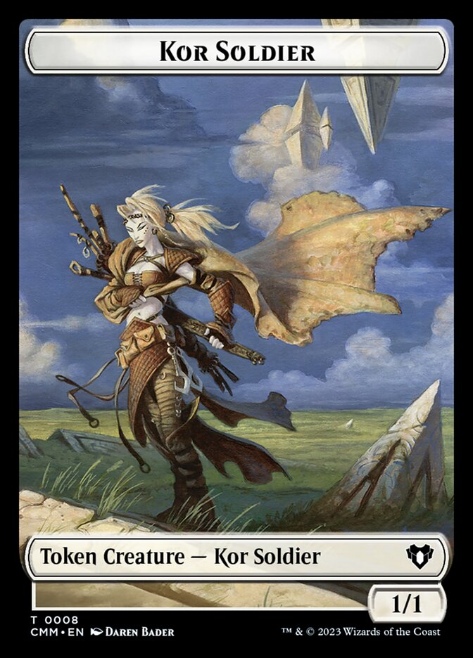 Kor Soldier (Commander Masters Tokens #8)