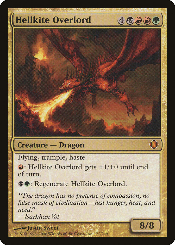 Hellkite Overlord (Shards of Alara #172)