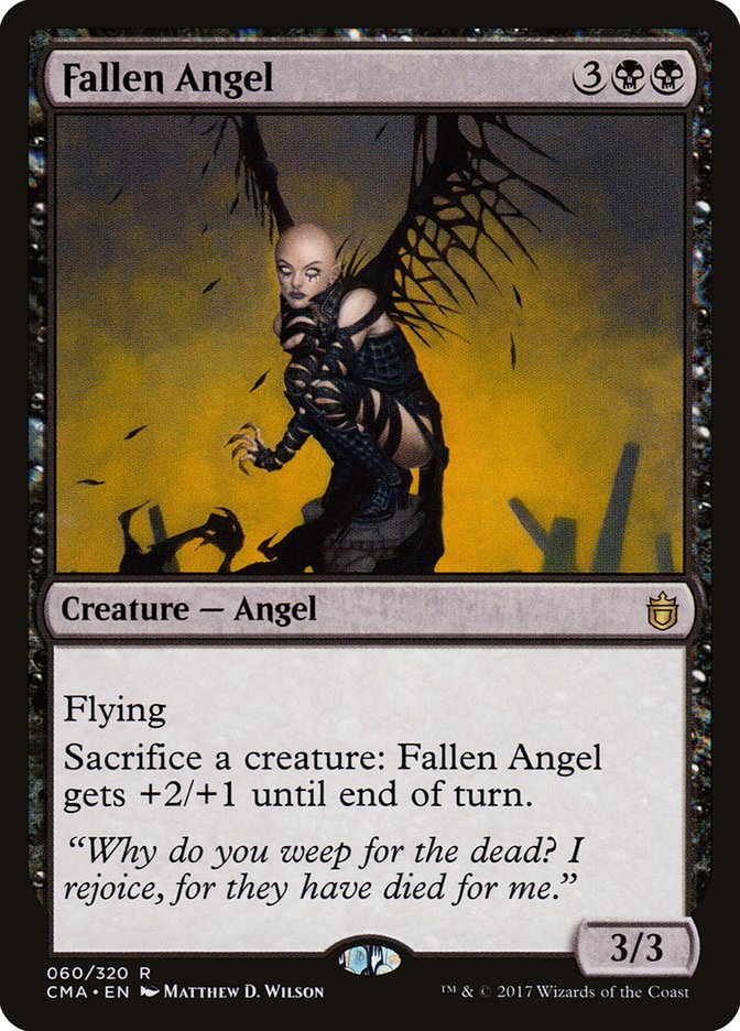 Fallen Angel · Commander Anthology (CMA) #60 · Scryfall Magic The 
