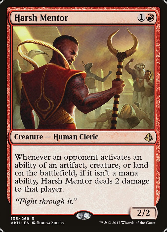 Harsh Mentor (Amonkhet #135)