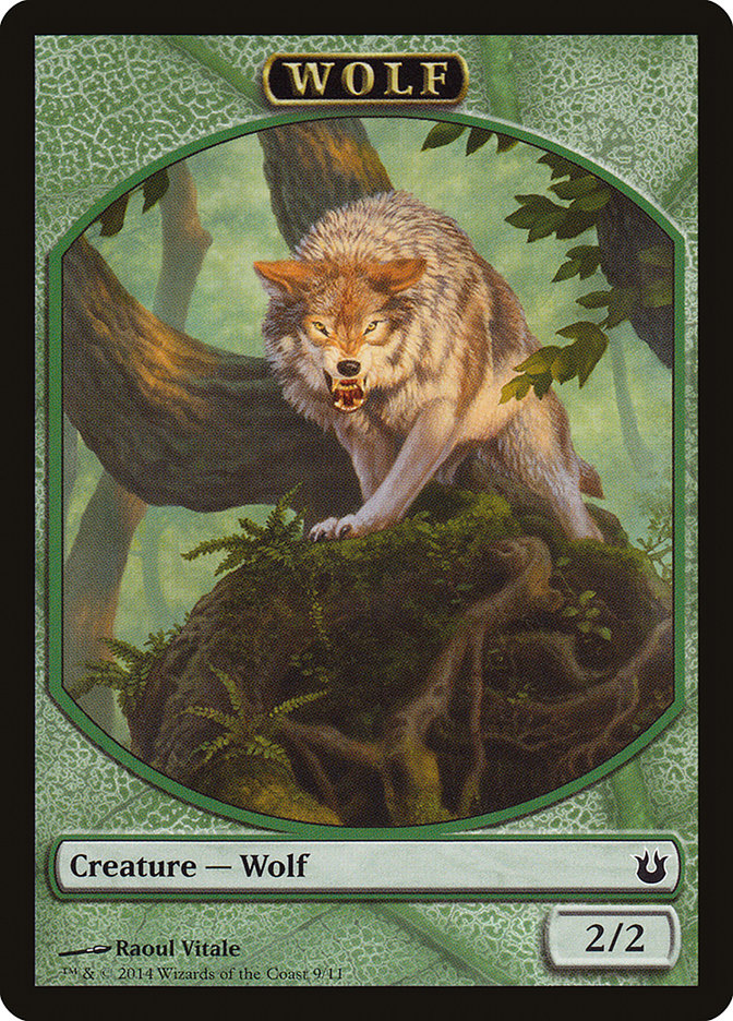 Wolf (Born of the Gods Tokens #9)