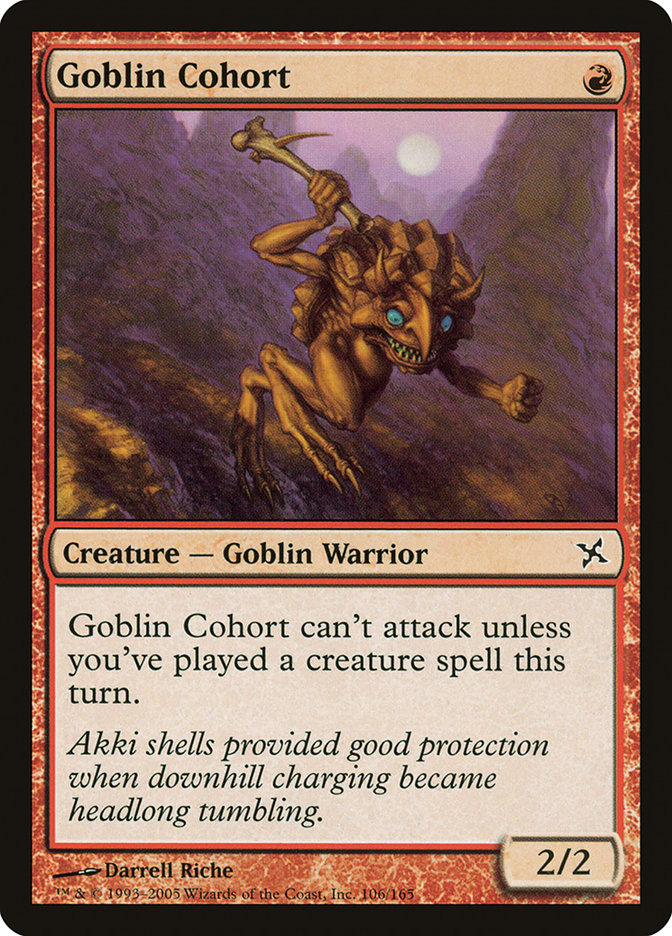 Goblin Cohort · Betrayers of Kamigawa (BOK) #106 · Scryfall Magic The ...