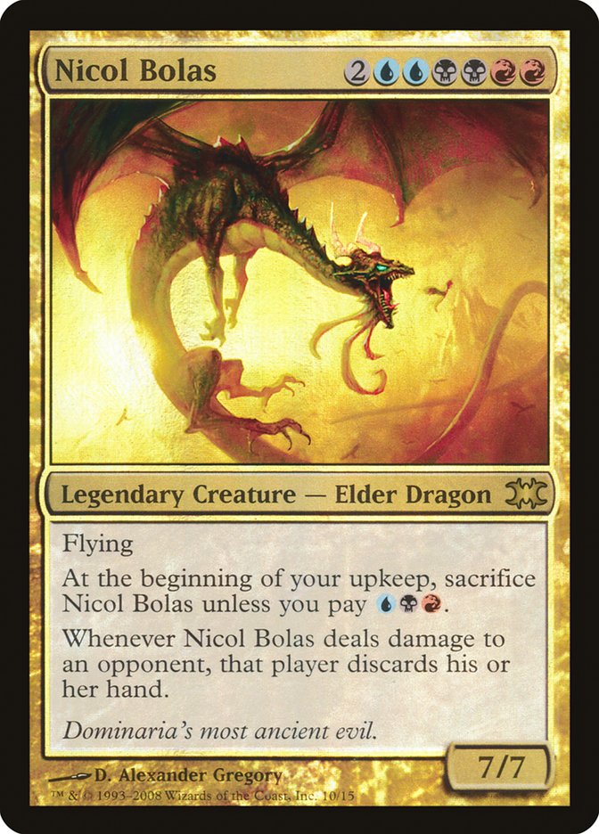 Nicol Bolas · From the Vault: Dragons (DRB) #10 · Scryfall Magic