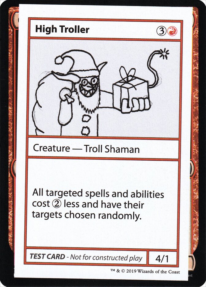 High Troller (Mystery Booster Playtest Cards 2021 #54)