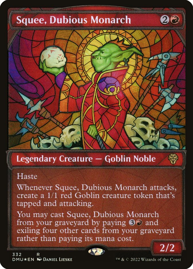 Squee, Dubious Monarch (Dominaria United #332)