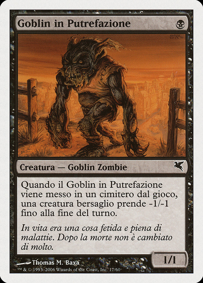 Festering Goblin (Salvat 2005 #F17)