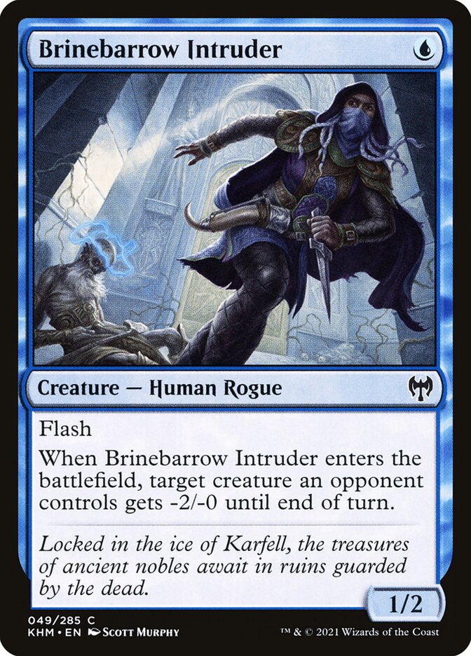 Brinebarrow Intruder · Kaldheim (KHM) #49 · Scryfall Magic The Gathering  Search