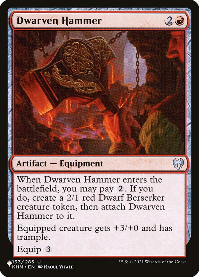 Dwarven Hammer (The List #KHM-133)