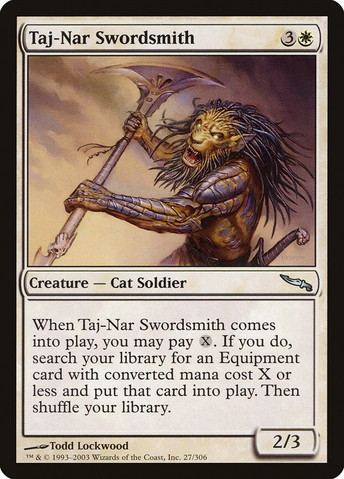 Taj-Nar Swordsmith (Mirrodin #27)