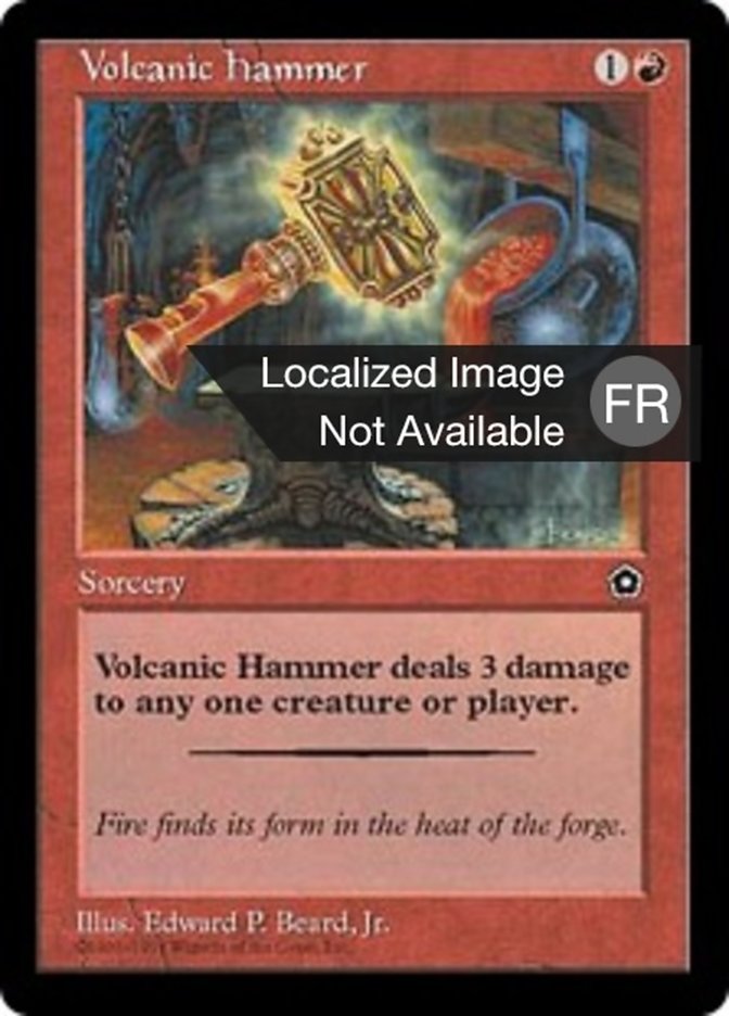 Volcanic Hammer (Portal Second Age #119)