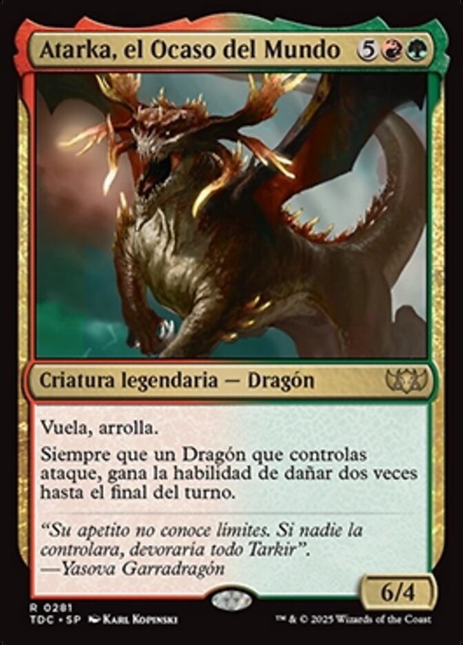 Atarka, el Ocaso del Mundo