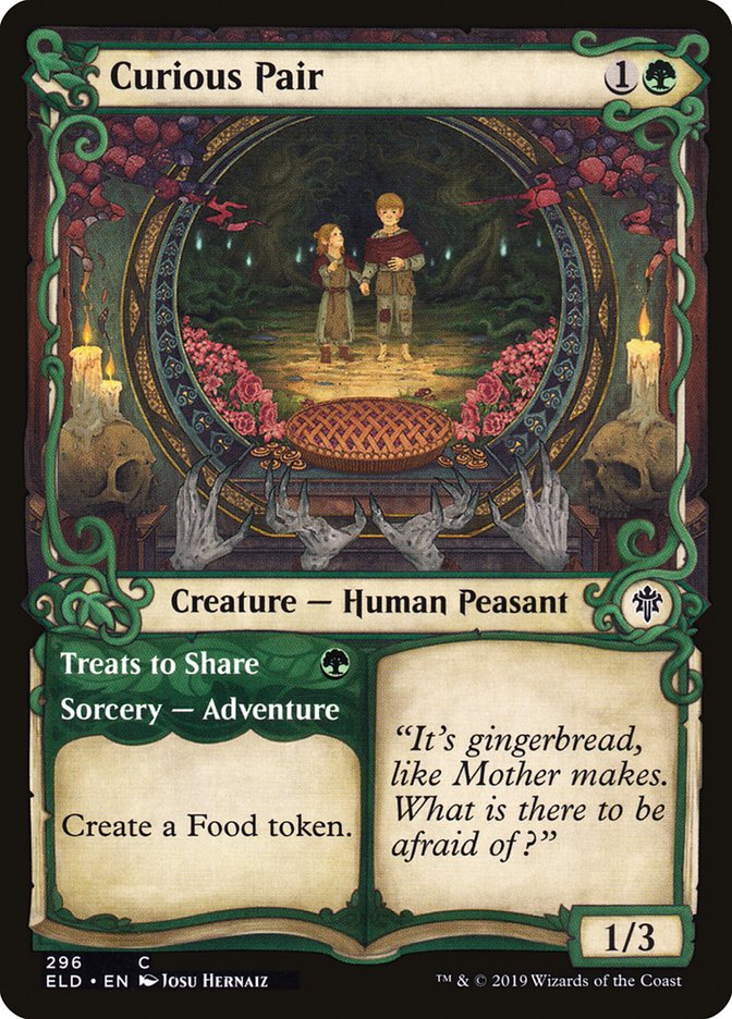 Curious Pair // Treats to Share (Throne of Eldraine #296)