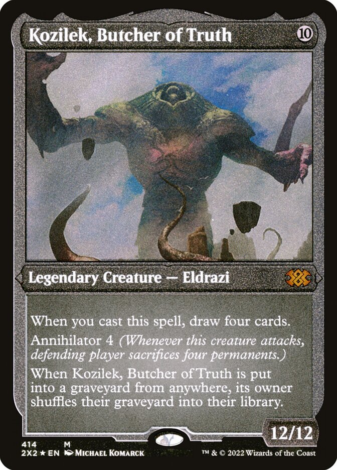 Kozilek, Butcher of Truth (Double Masters 2022 #414)