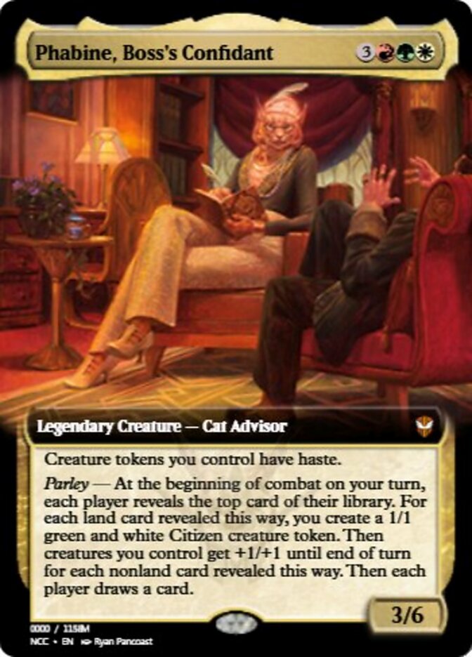 Phabine, Boss's Confidant (Magic Online Promos #99797)