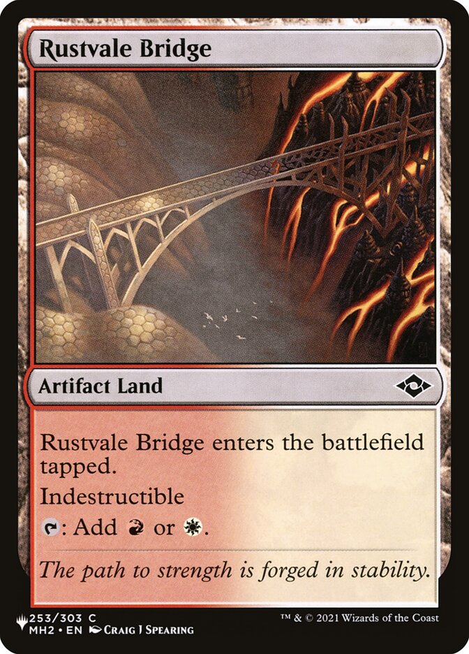 Rustvale Bridge (The List #MH2-253)