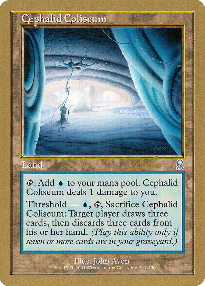 Cephalid Coliseum (World Championship Decks 2002 #cr317)