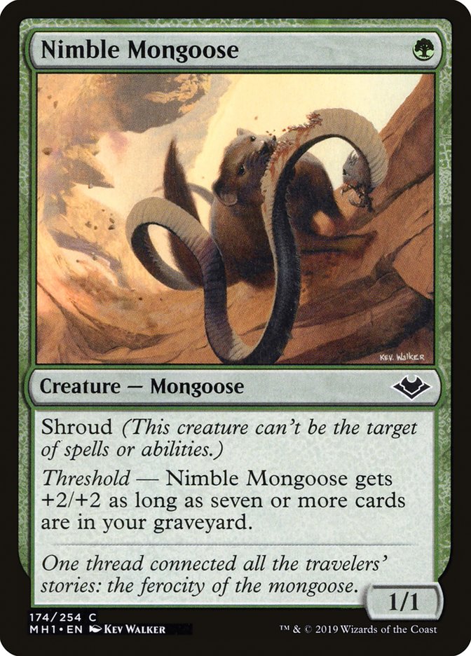 Nimble Mongoose (Modern Horizons #174)