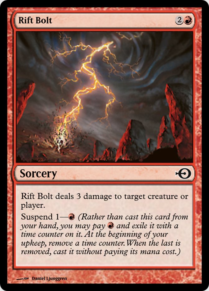 Rift Bolt (Magic Online Promos #37849)