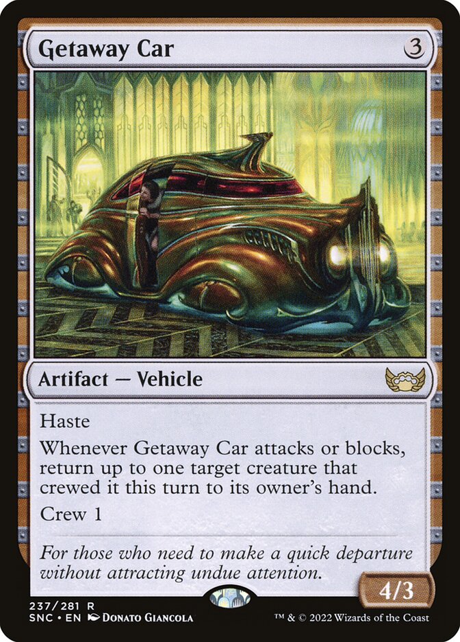 Getaway Car · Streets of New Capenna (SNC) #237 · Scryfall Magic The  Gathering Search
