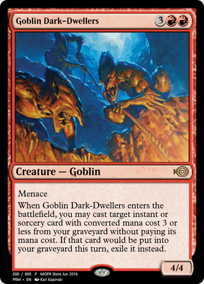 Goblin Dark-Dwellers (Magic Online Promos #59673)