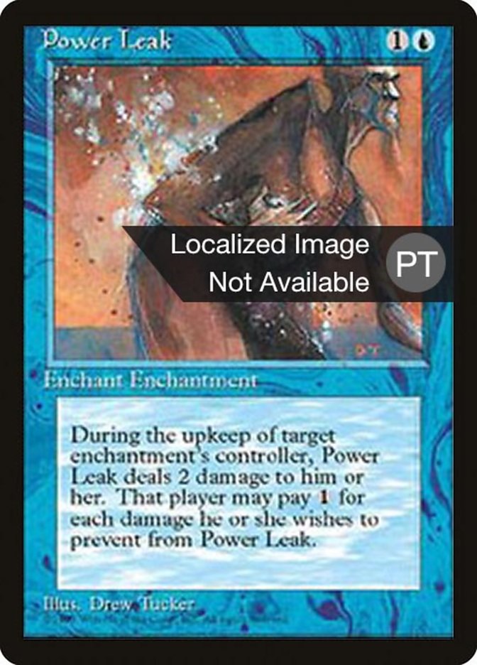 Power Leak (Fourth Edition Foreign Black Border #92)