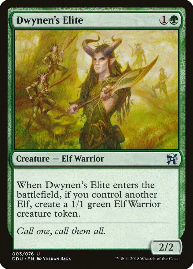 Dwynen's Elite (Duel Decks: Elves vs. Inventors #3)