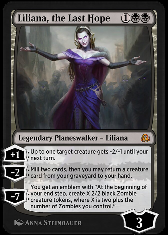 Liliana, the Last Hope (Shadows over Innistrad Remastered #119)