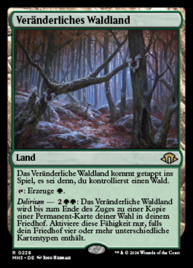 Shifting Woodland (Modern Horizons 3 #228)