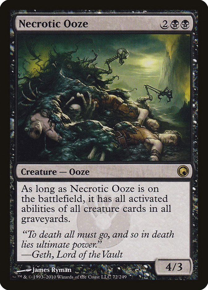 Necrotic Ooze (Scars of Mirrodin #72)