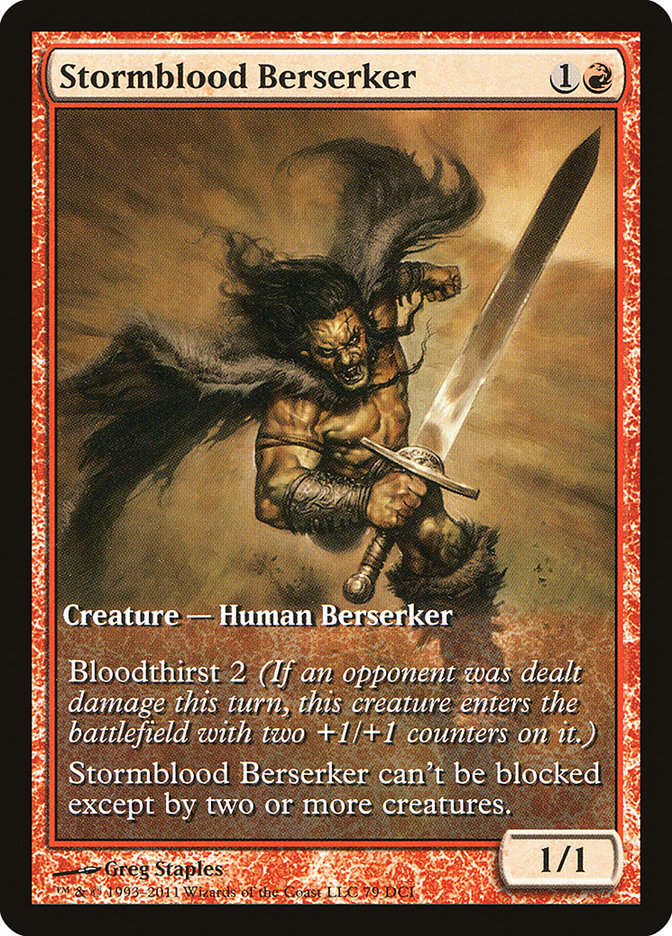 Stormblood Berserker (DCI Promos #79)