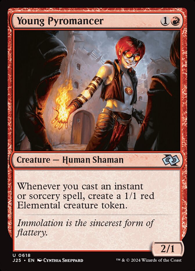 Young Pyromancer (Foundations Jumpstart #618)