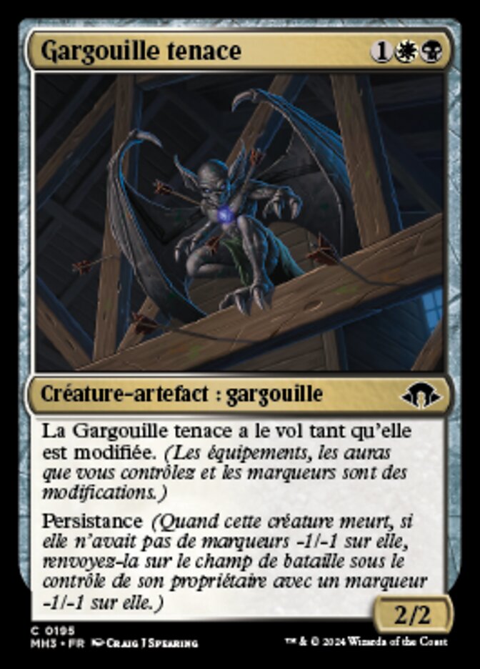 Gargouille tenace