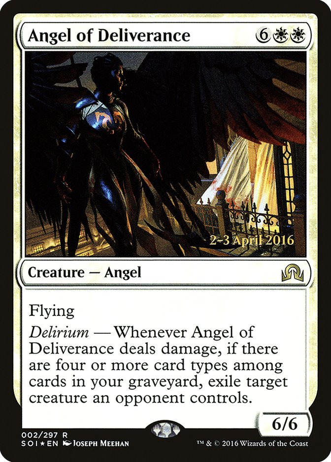 Angel of Deliverance (Shadows over Innistrad Promos #2s)