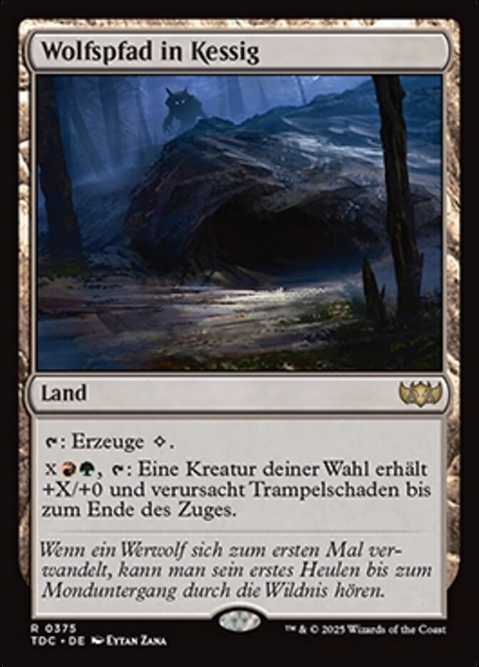 Wolfspfad in Kessig