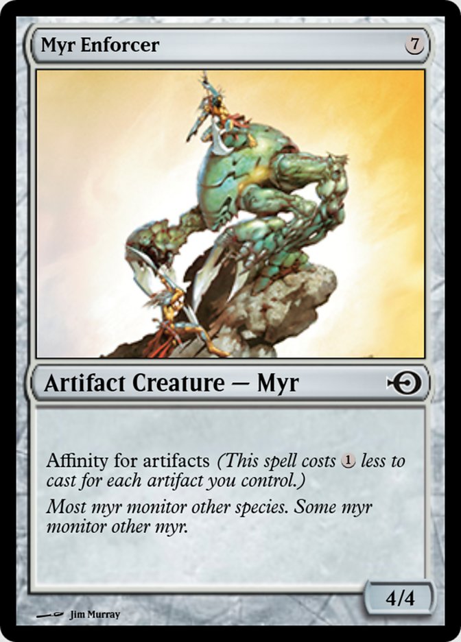 Myr Enforcer (Magic Online Promos #36274)
