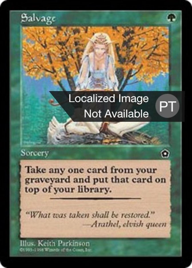 Salvage · Portal Second Age (P02) #145 · Scryfall Magic The Gathering ...