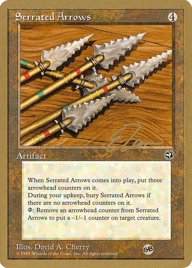 Serrated Arrows (Pro Tour Collector Set #et110sb)