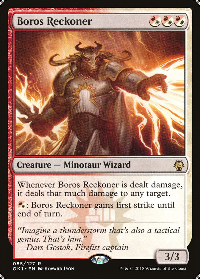 Boros Reckoner (GRN Guild Kit #85)