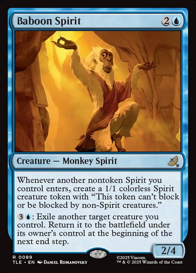 Baboon Spirit MTG card