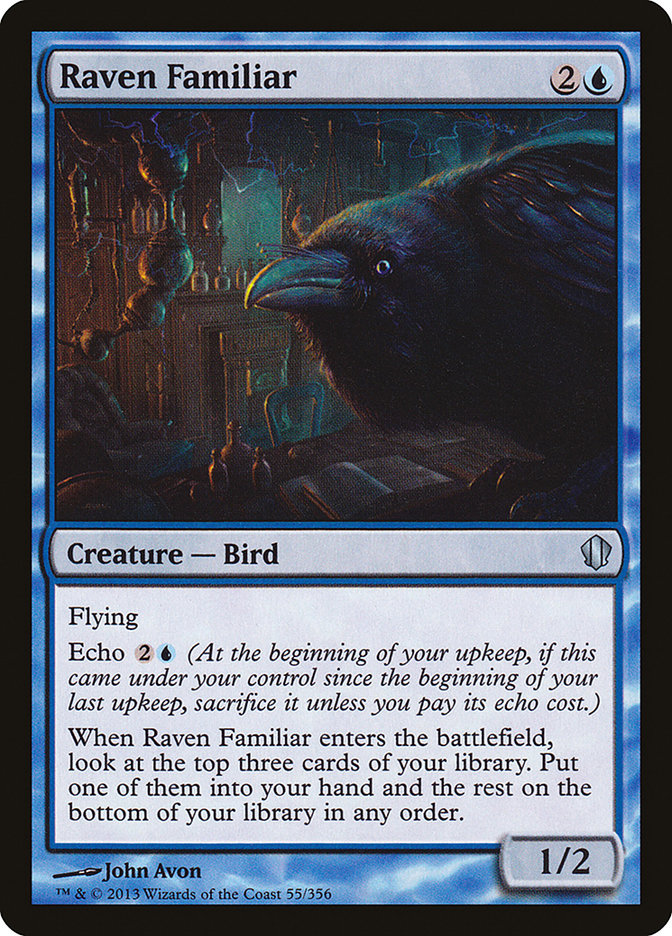 Raven Familiar (Commander 2013 #55)