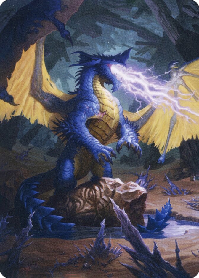 Blue Dragon // Blue Dragon (Adventures in the Forgotten Realms Art Series #73)