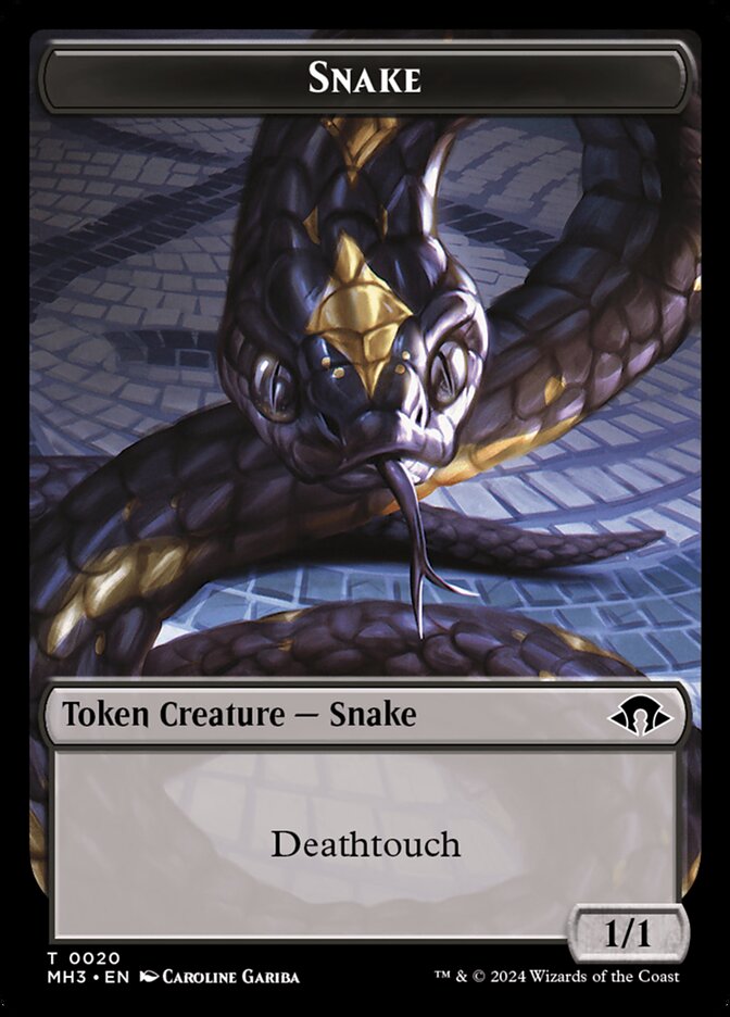 Snake (Modern Horizons 3 Tokens #20)