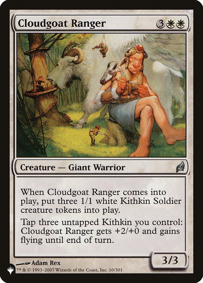 Cloudgoat Ranger (The List #LRW-10)
