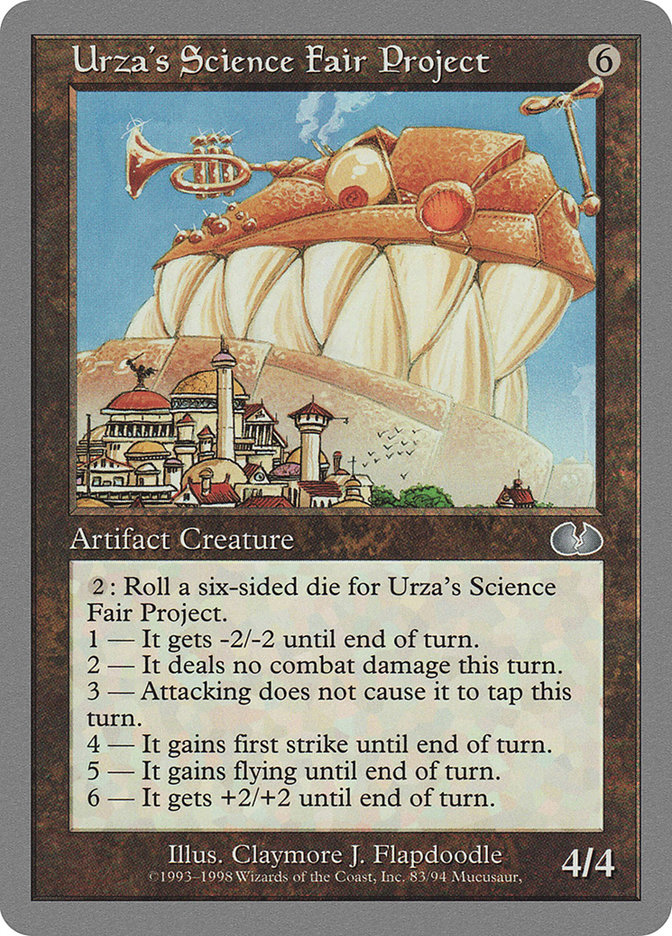 Urza's Science Fair Project (Unglued #83)